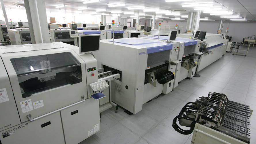 先進的生產(chǎn)設(shè)備